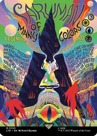 Saruman of Many Colors (Borderless Poster)